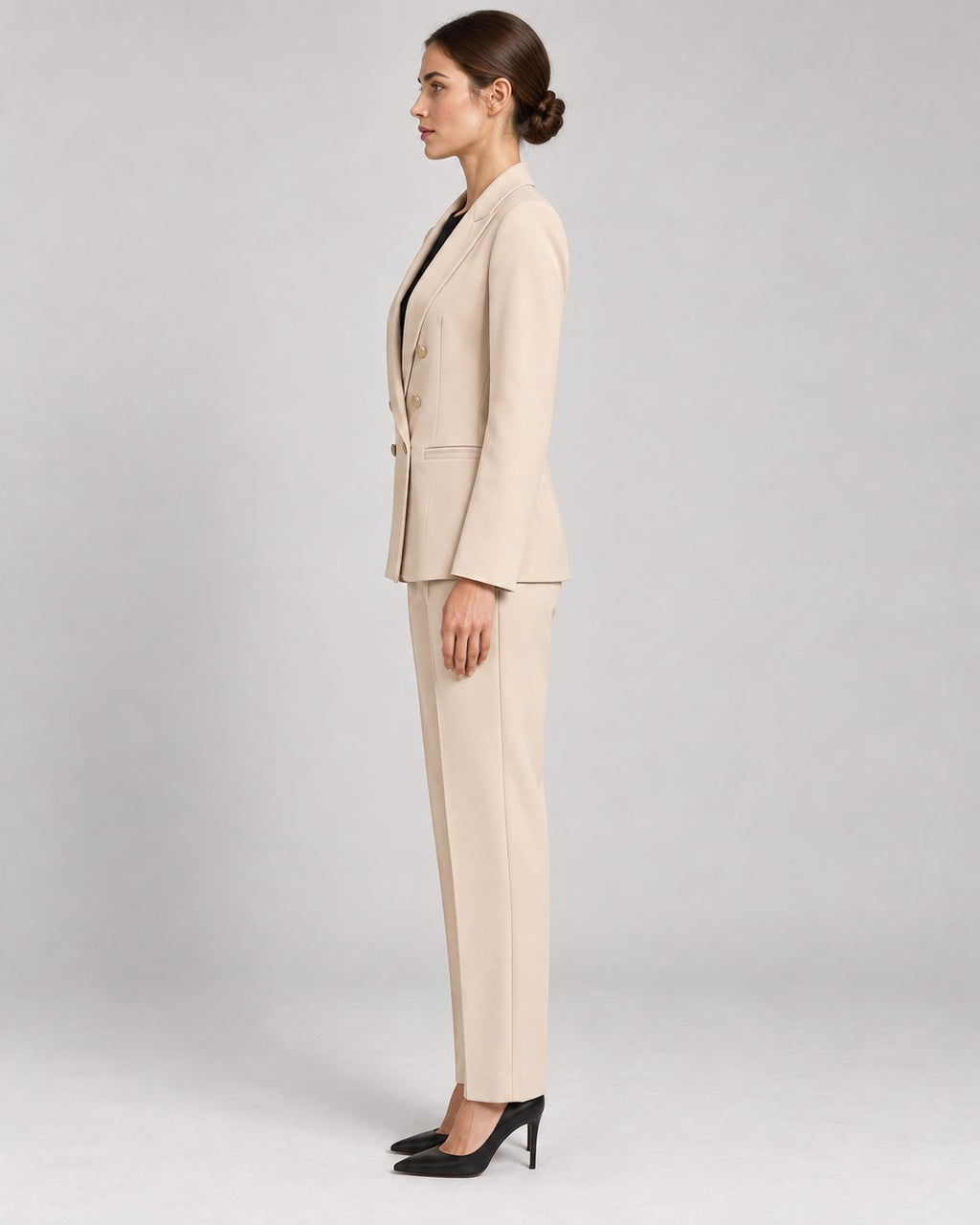 Pantalone Dritto Avorio