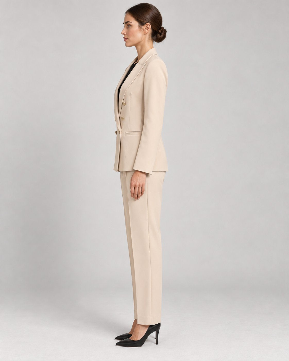 Pantalone Dritto Avorio