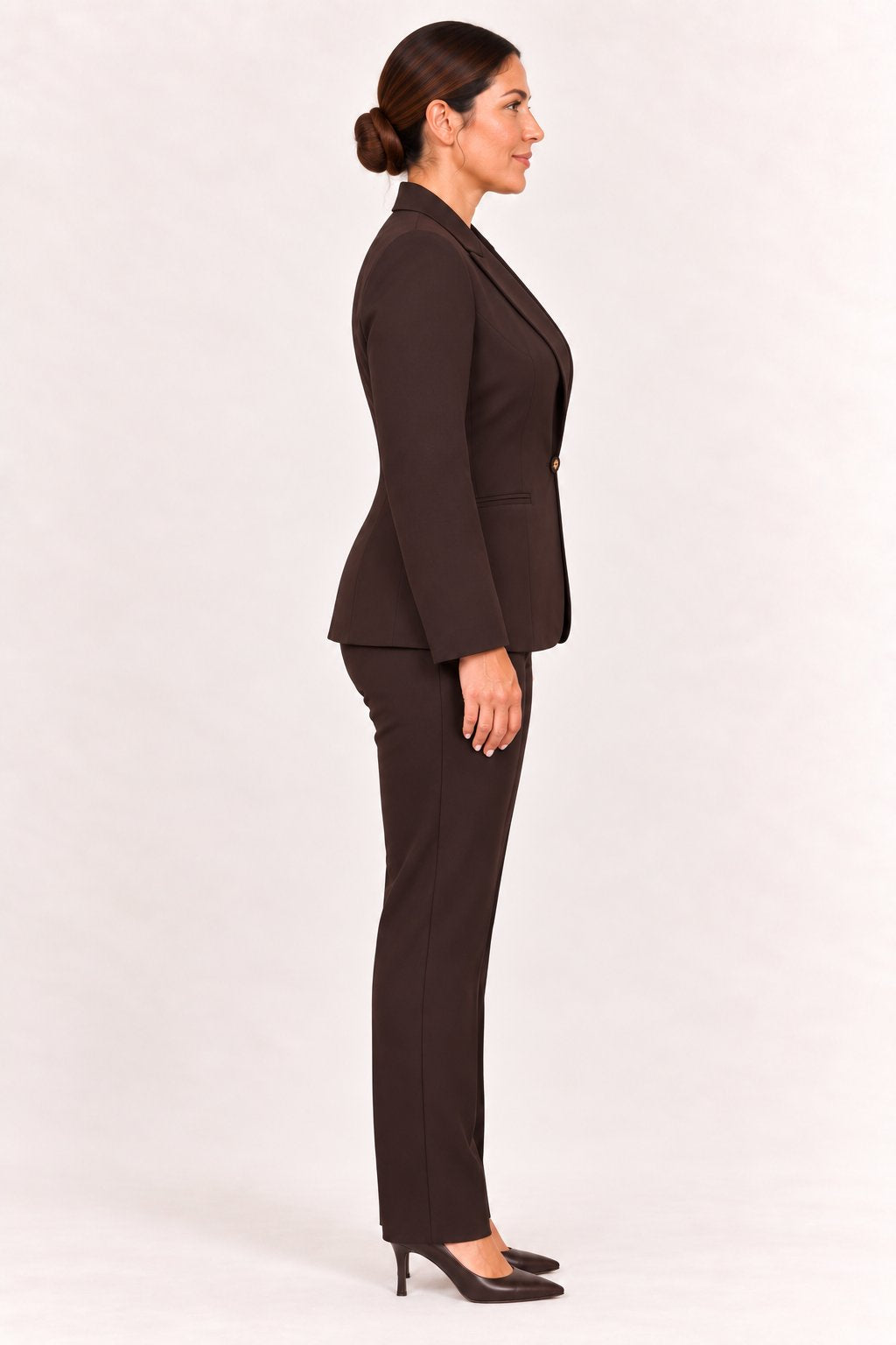 Blazer monopetto con bottone gioiello Rinascimento Curvy