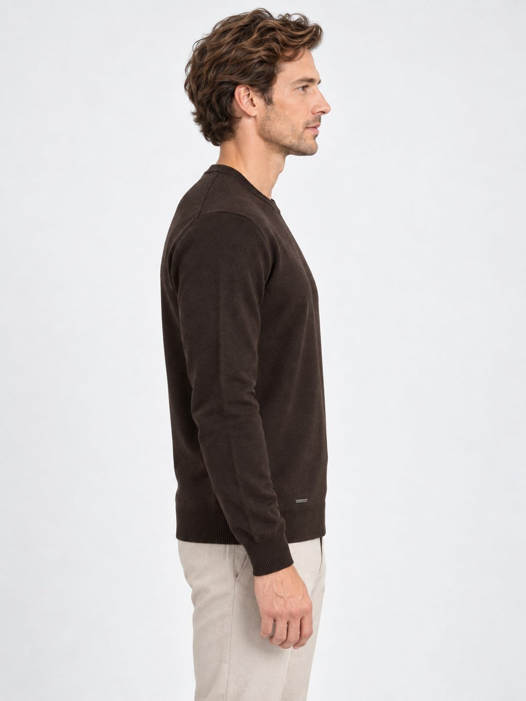 Maglioncino Girocollo Uomo Essential