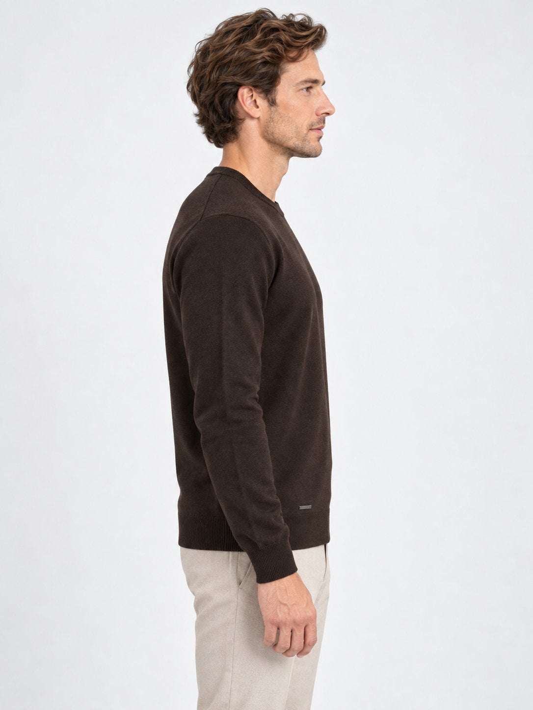 Maglioncino Girocollo Uomo Essential