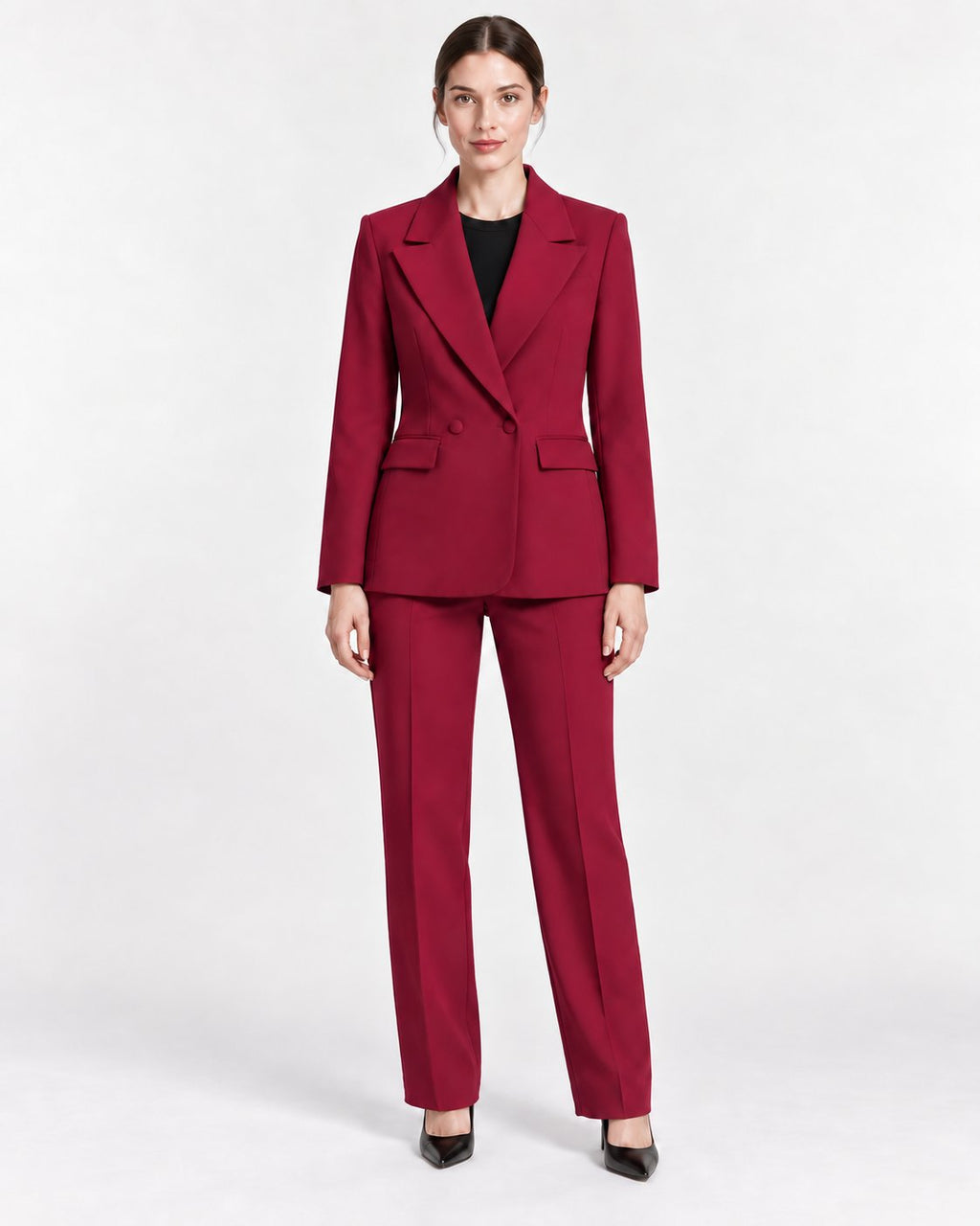 Pantalone Sartoriale Amaranto