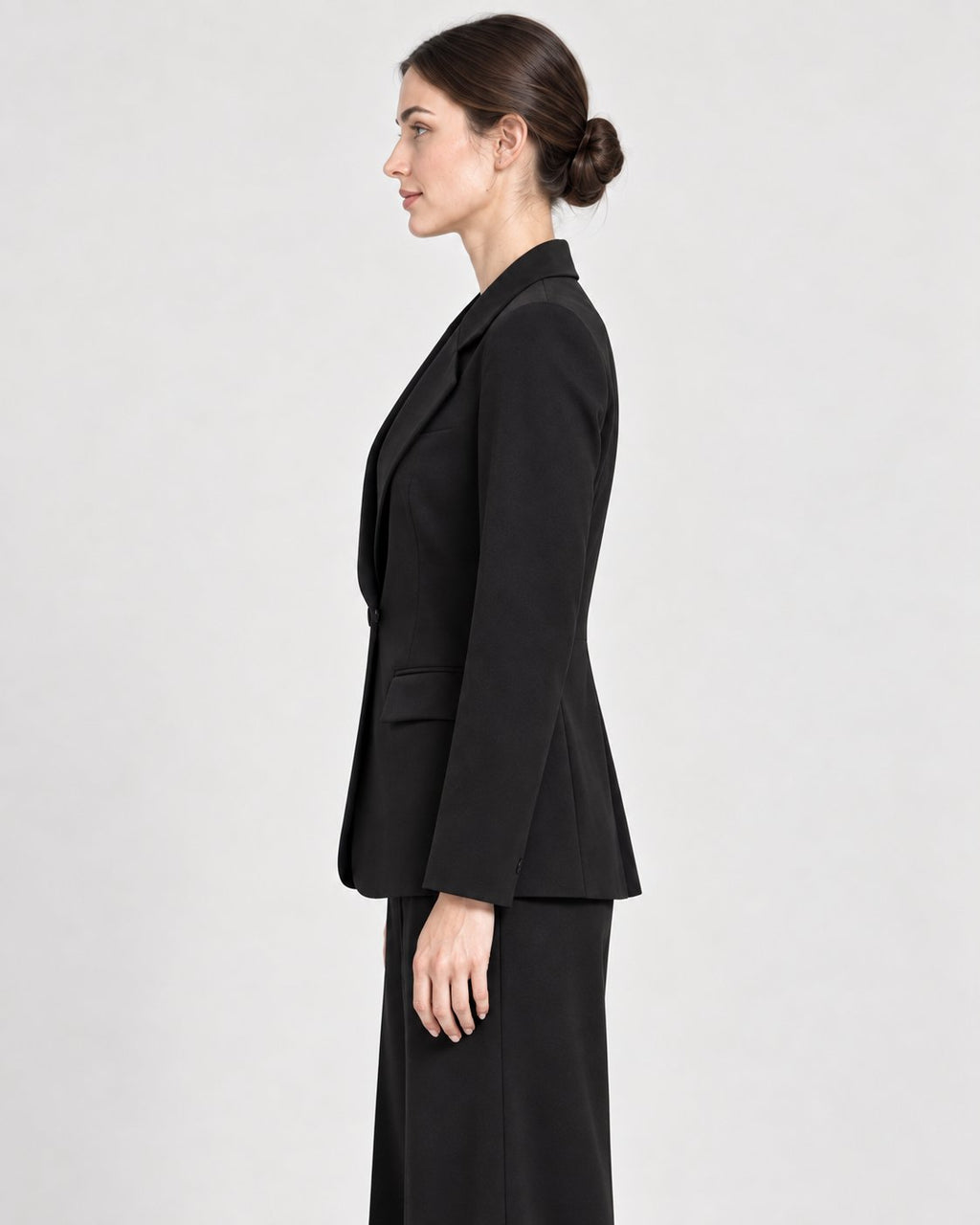 Blazer Sartoriale Monopetto Nero