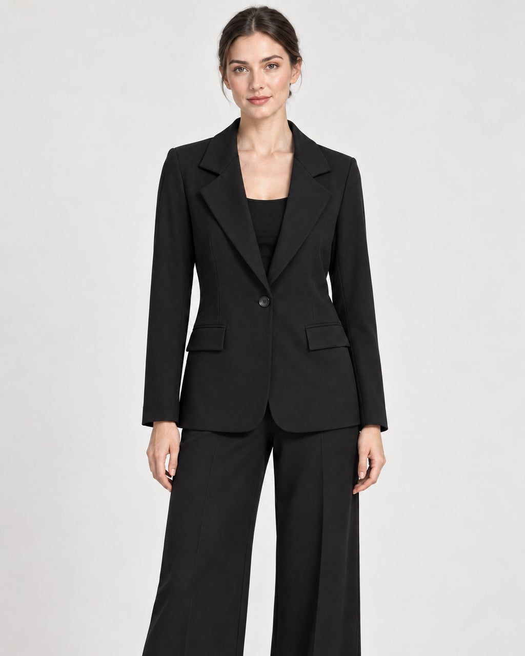 Blazer Sartoriale Monopetto Nero
