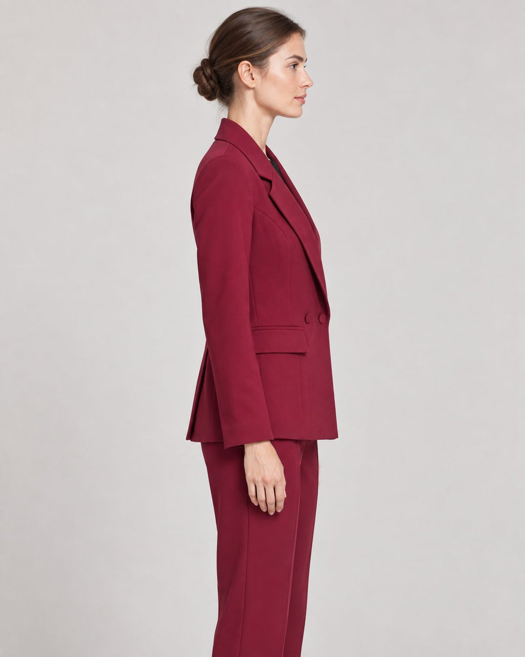 Blazer Doppiopetto Amaranto