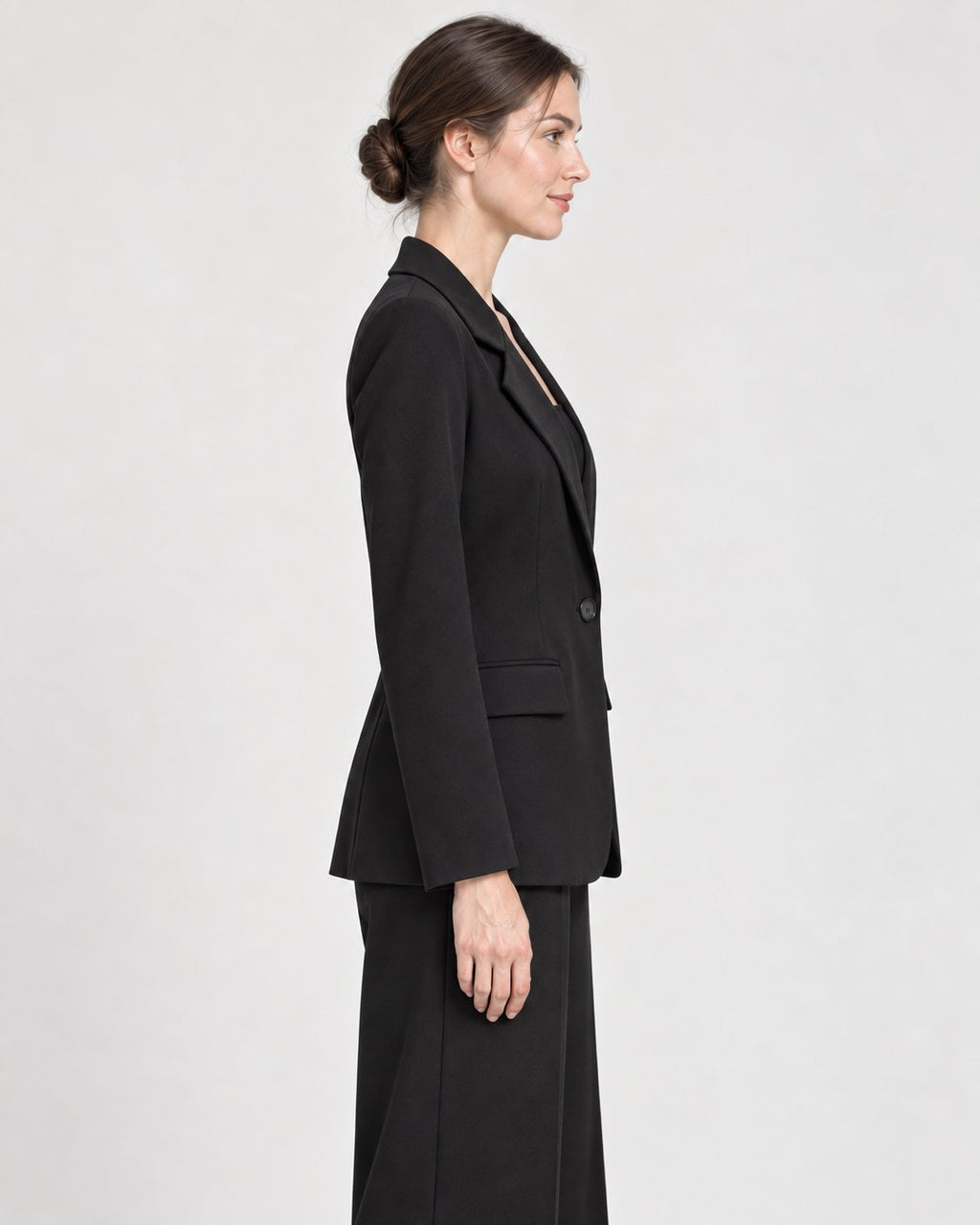 Blazer Sartoriale Monopetto Nero