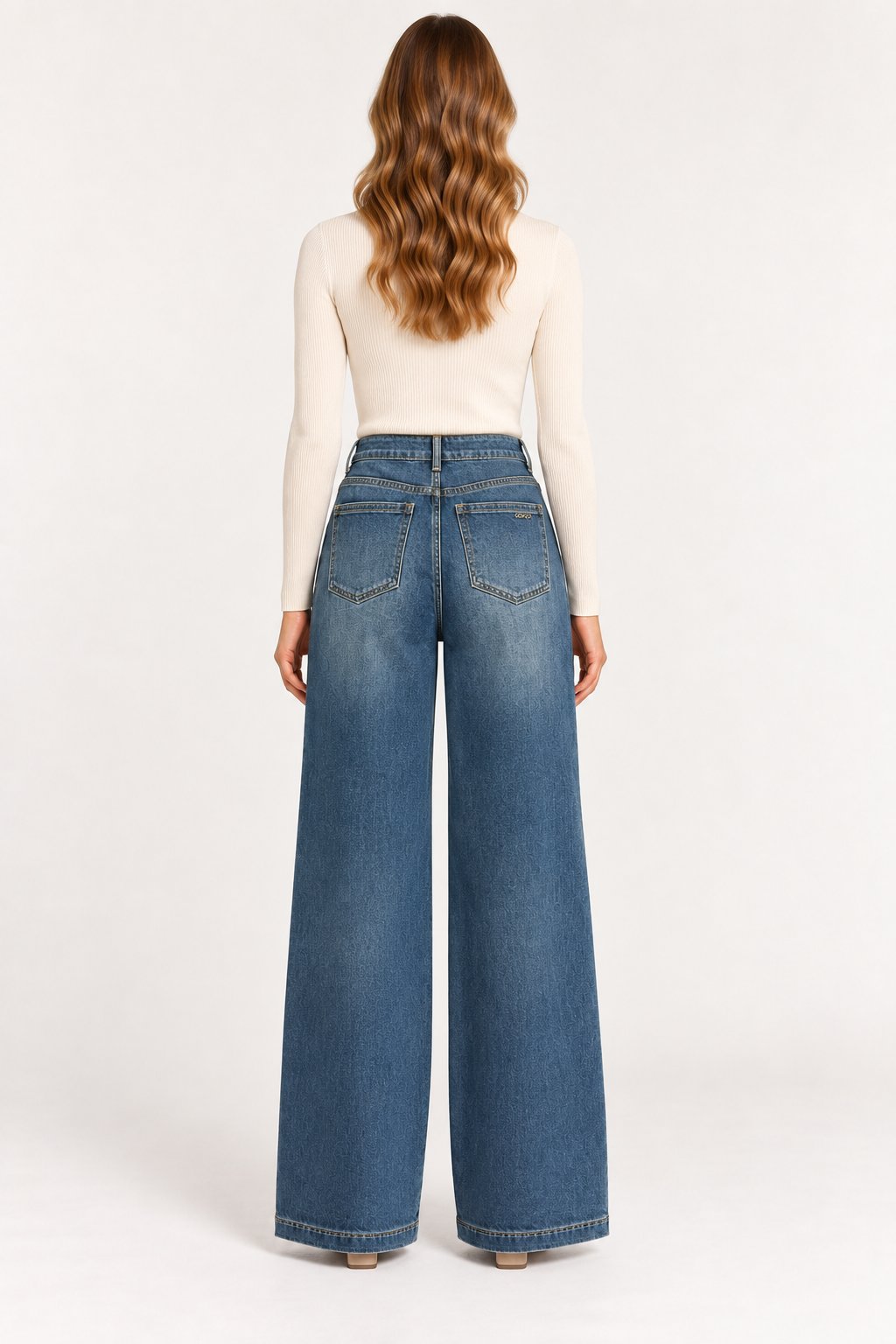 Jeans Palazzo Blu Vintage Goa Goa