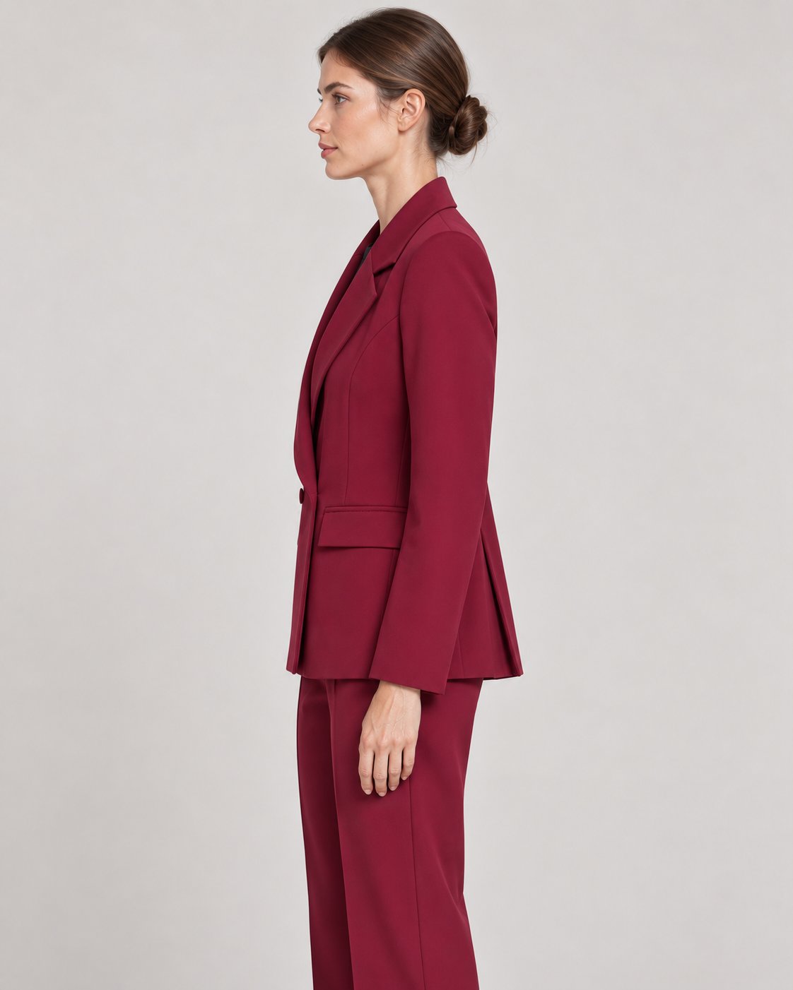 Blazer Doppiopetto Amaranto