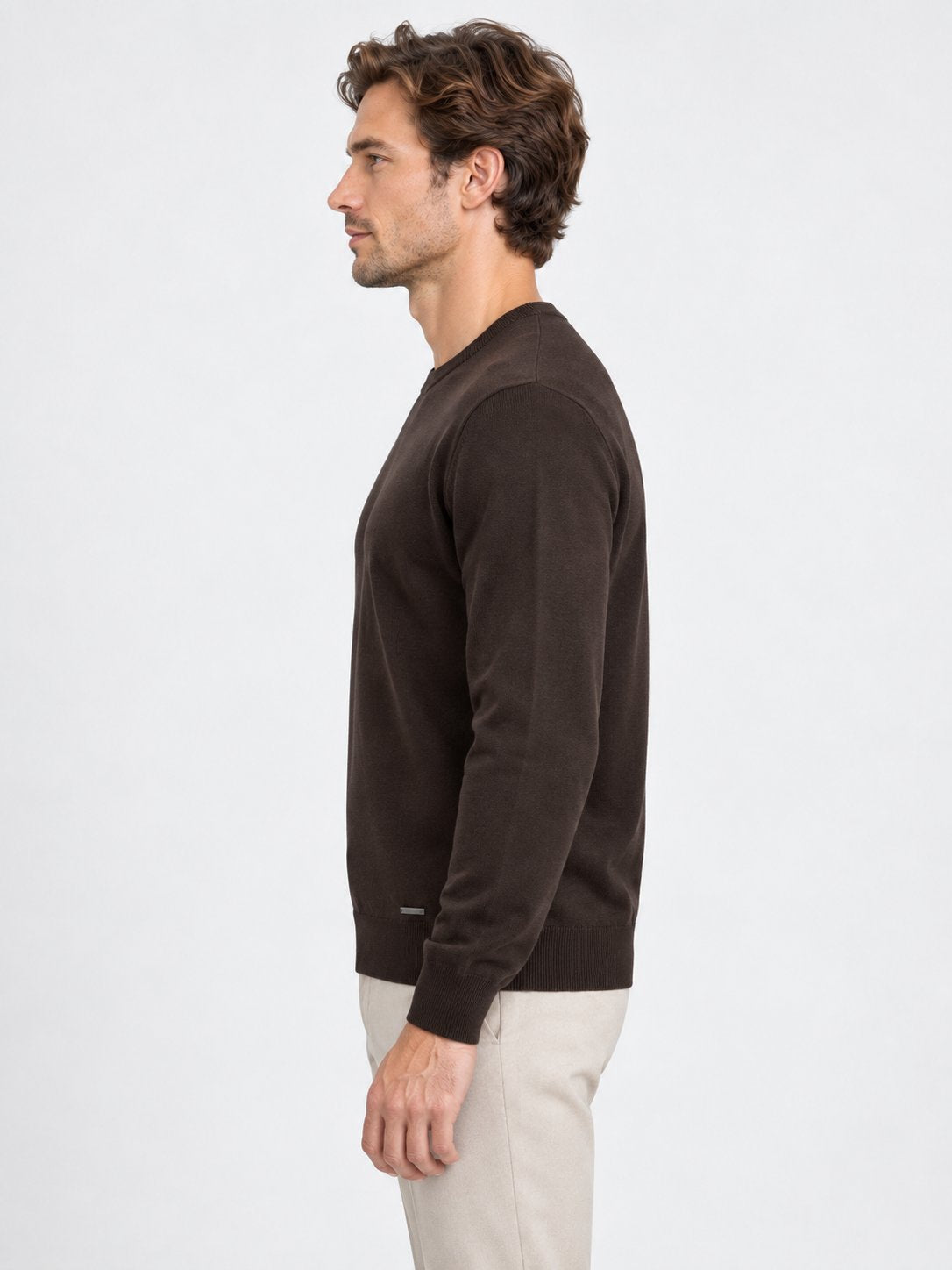 Maglioncino Girocollo Uomo Essential