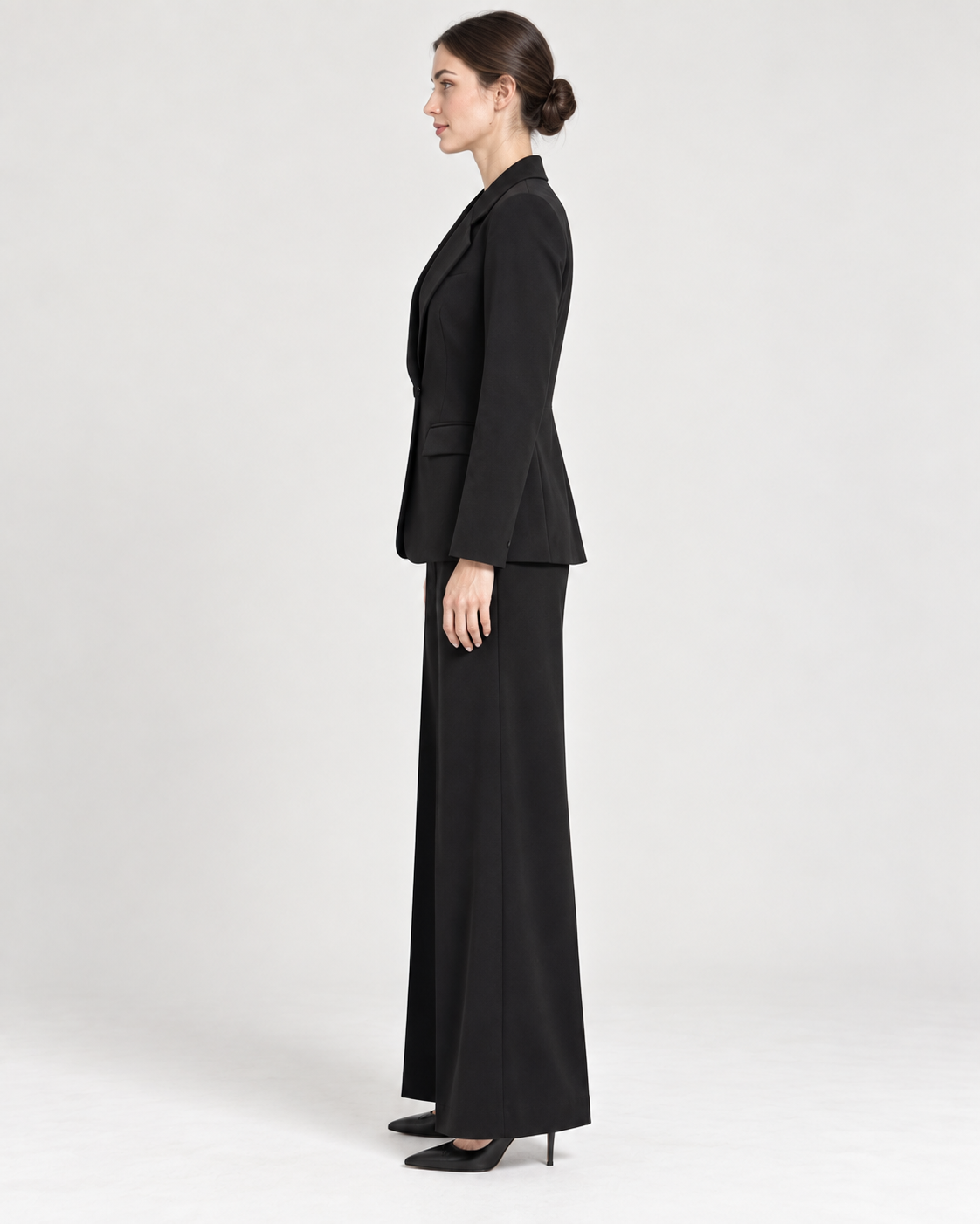 Tailleur Nero in Punto Milano
