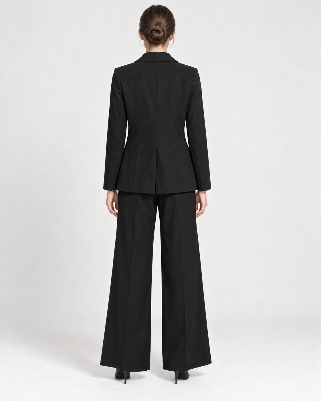Tailleur Nero in Punto Milano