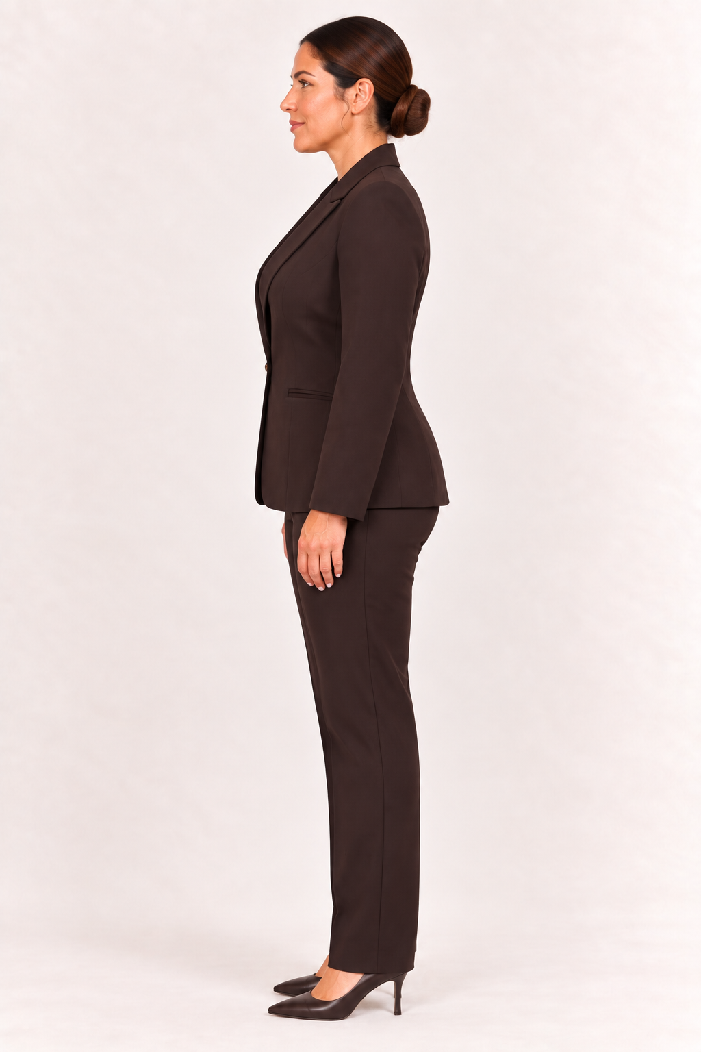 Tailleur Marrone Cioccolato Rinascimento Curvy