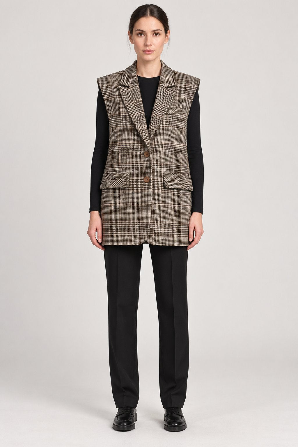 Gilet Blazer Principe di Galles