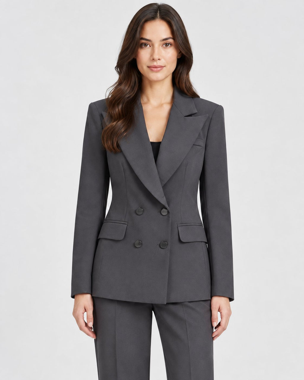 Blazer Doppiopetto Sartoriale Antracite