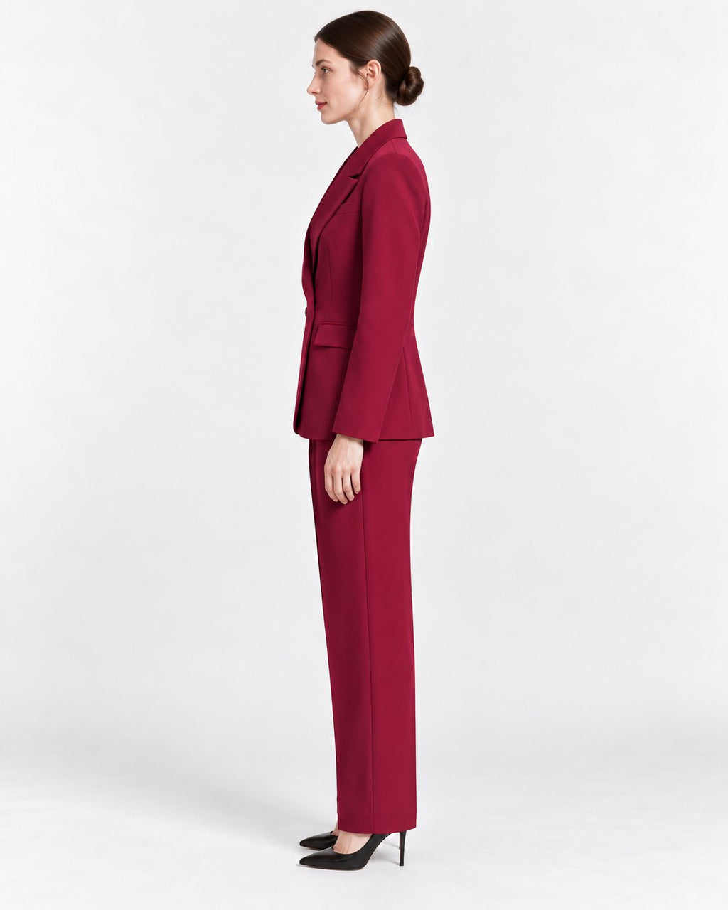 Pantalone Sartoriale Amaranto