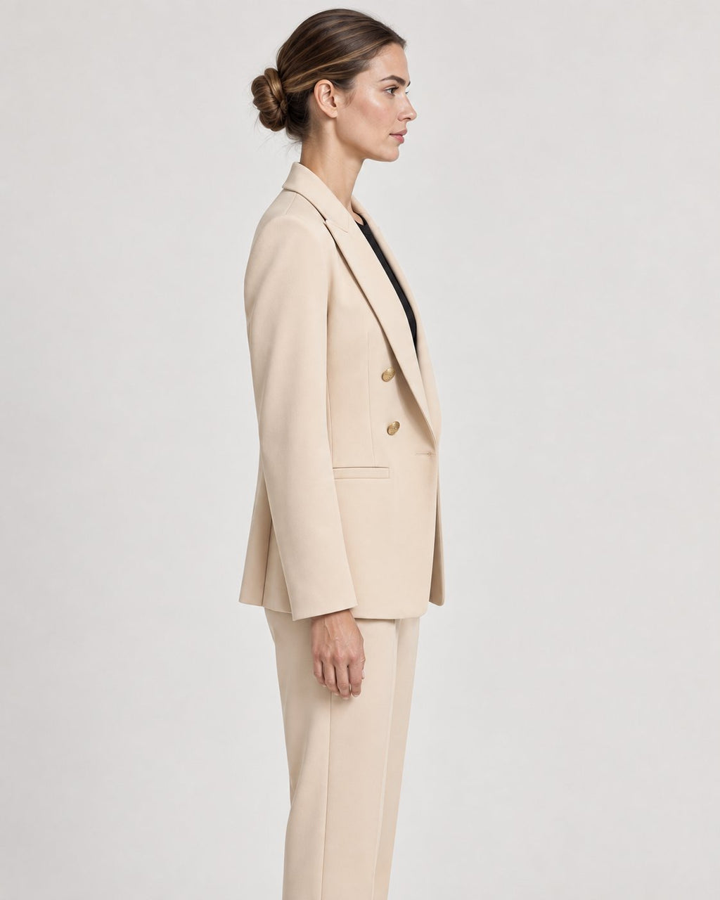 Blazer Doppiopetto Avorio