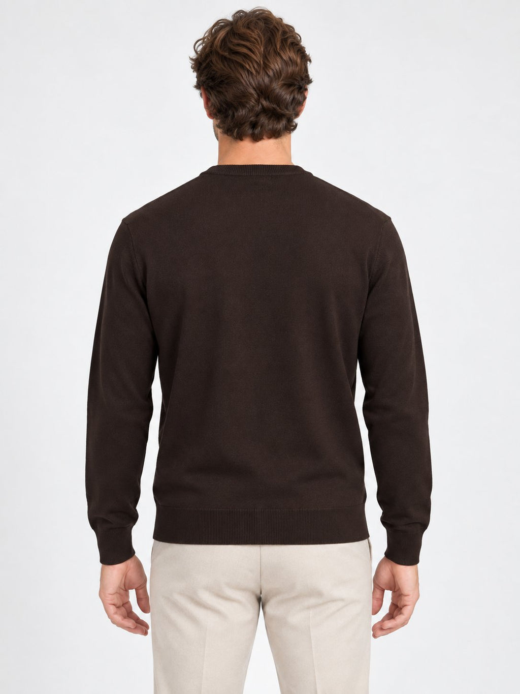 Maglioncino Girocollo Uomo Essential
