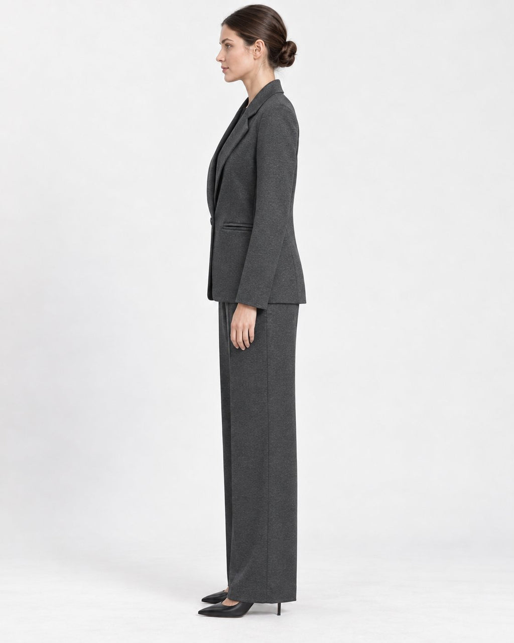 Pantalone Palazzo Antracite