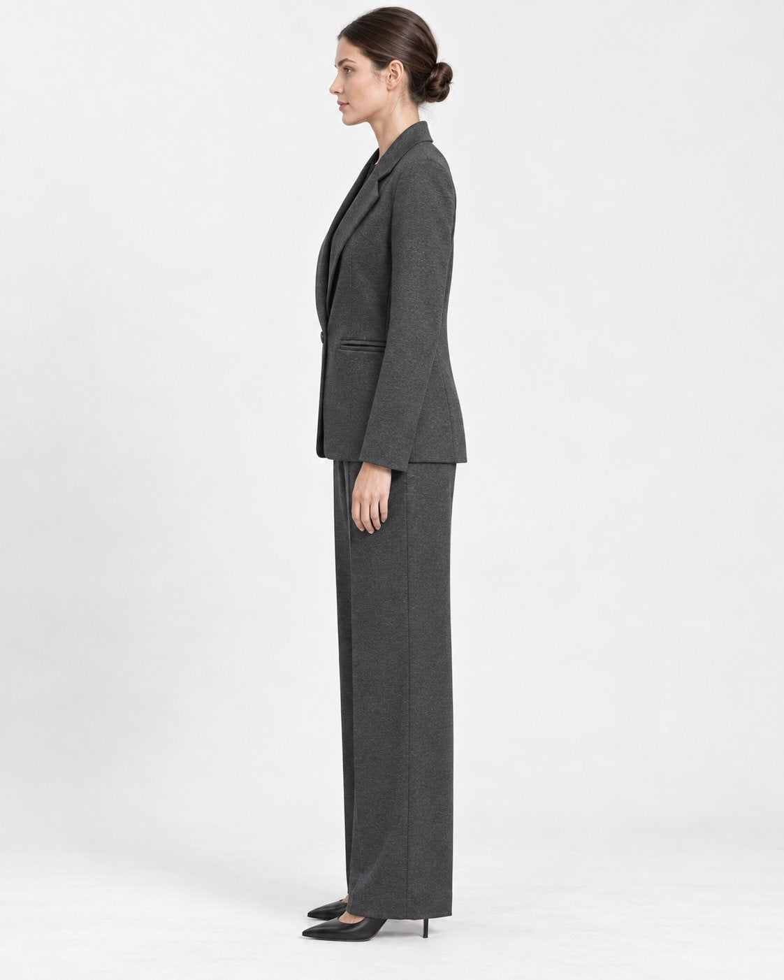 Pantalone Palazzo Antracite