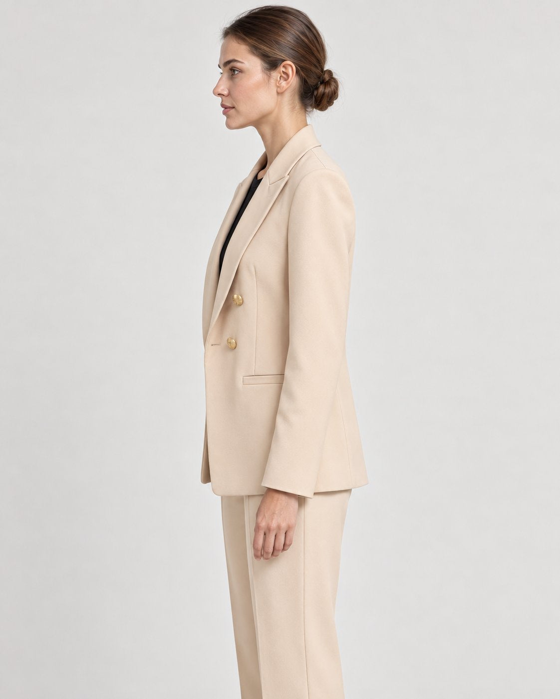 Blazer Doppiopetto Avorio