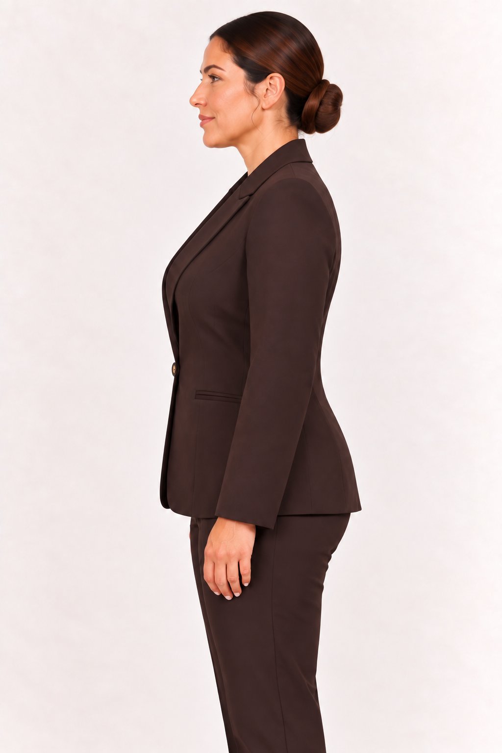 Blazer monopetto con bottone gioiello Rinascimento Curvy
