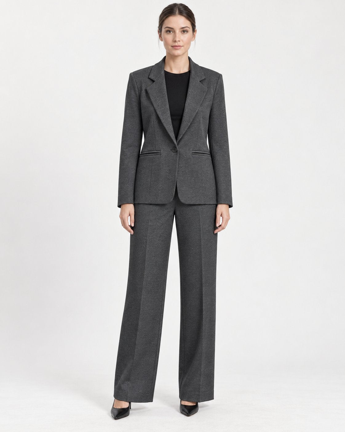 Pantalone Palazzo Antracite