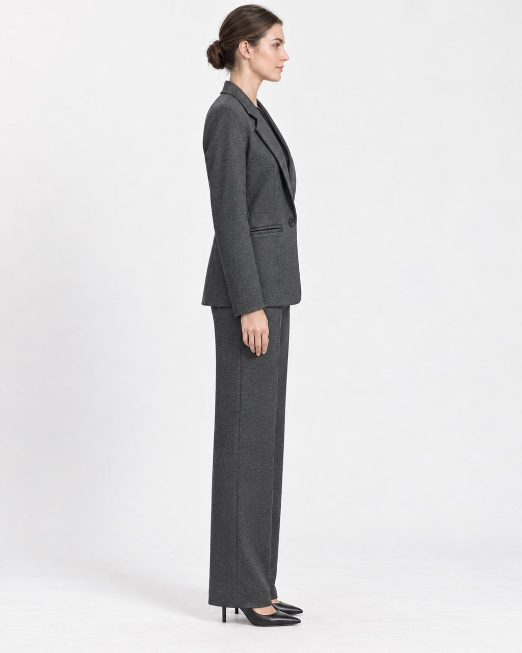 Pantalone Palazzo Antracite