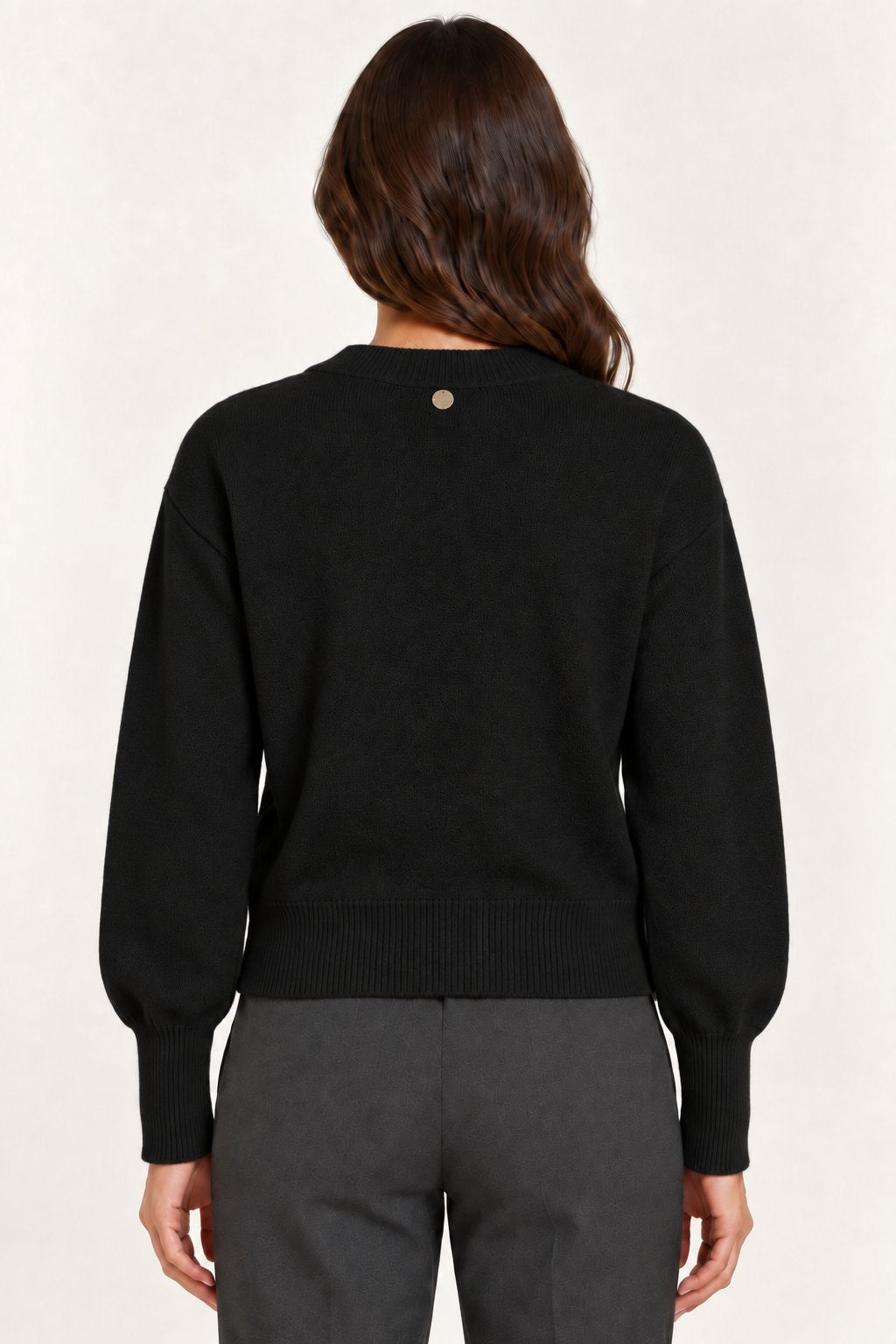 Cardigan con strass