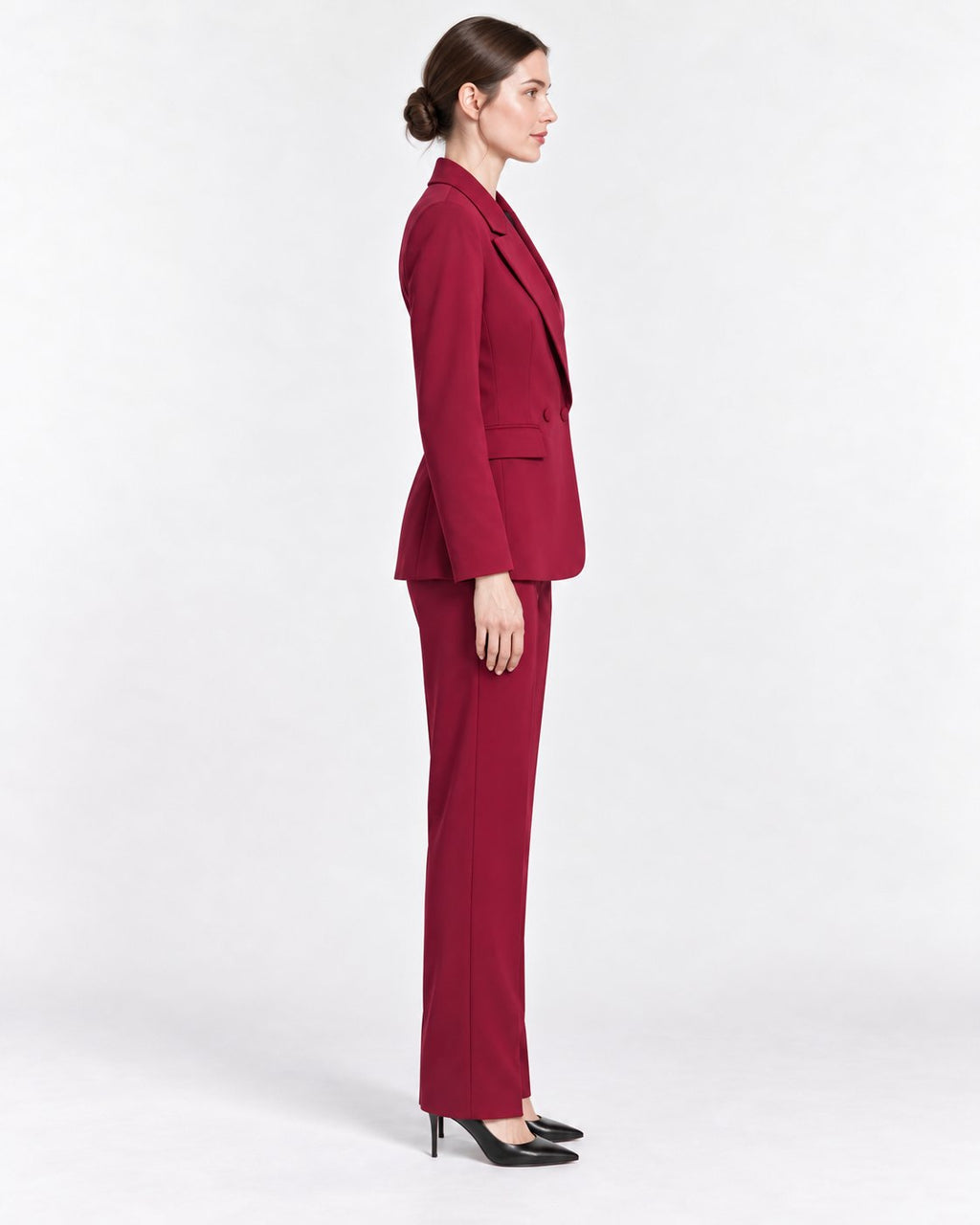 Pantalone Sartoriale Amaranto