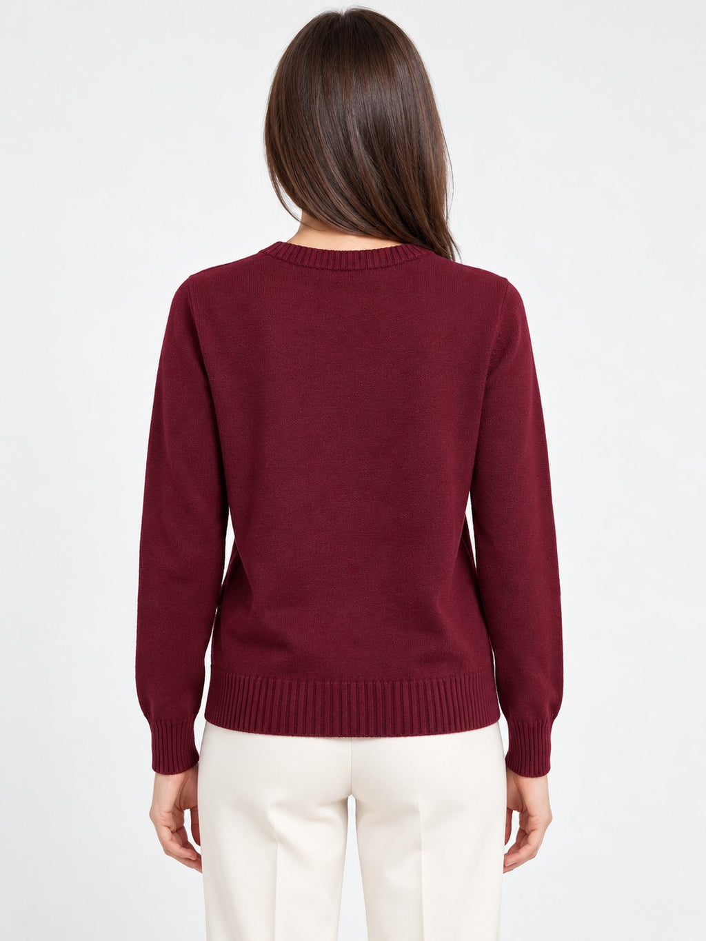 Maglione Girocollo Cristalli Dégradé