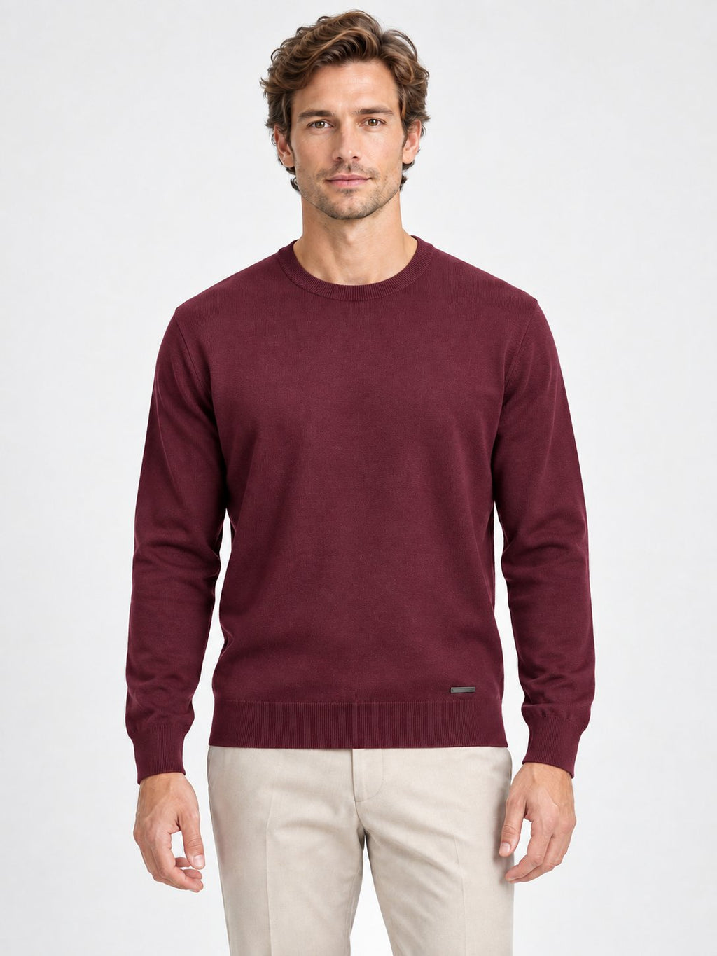 Maglioncino Girocollo Uomo Essential