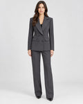 Pantalone Sartoriale a Gamba Dritta Nero