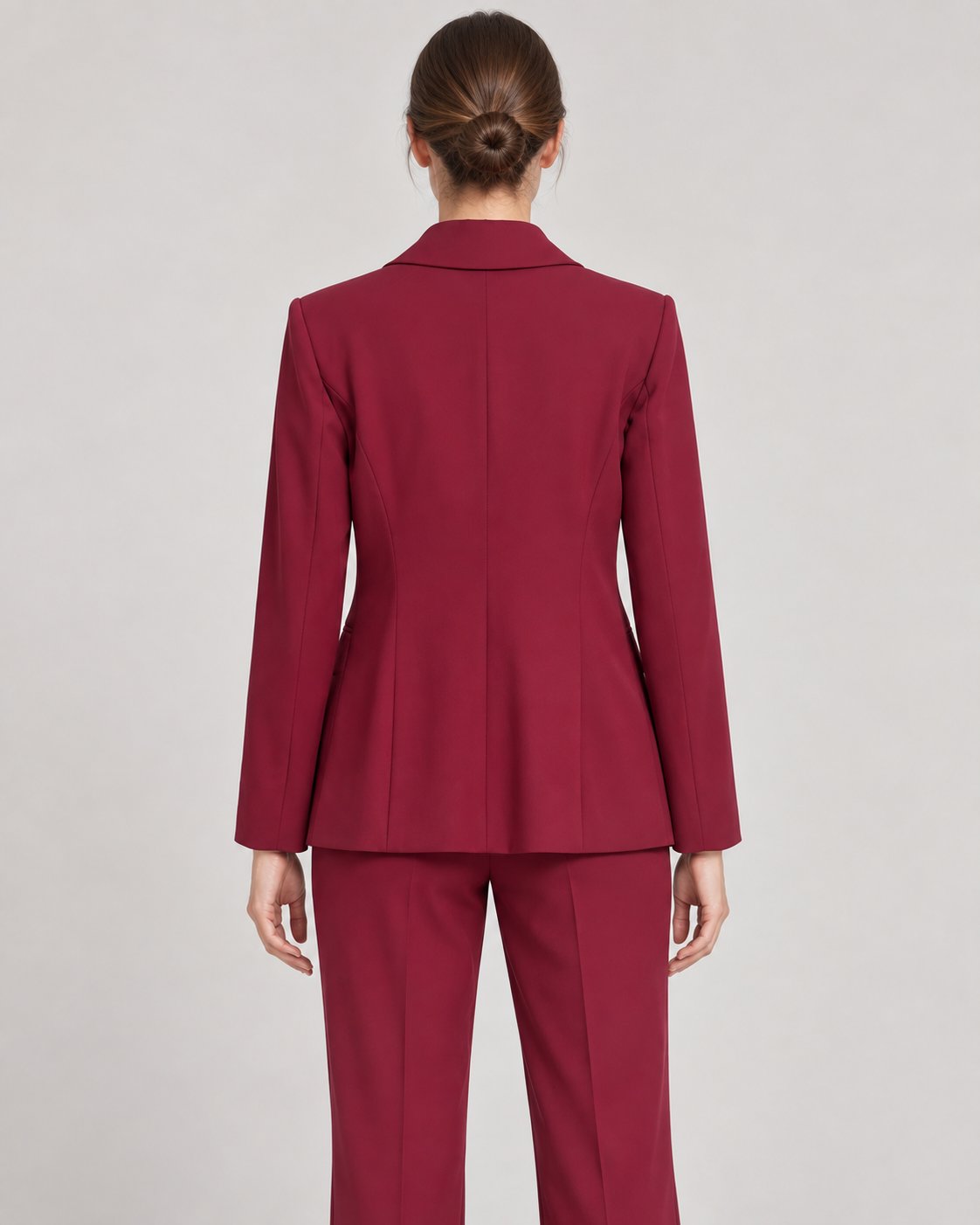 Blazer Doppiopetto Amaranto