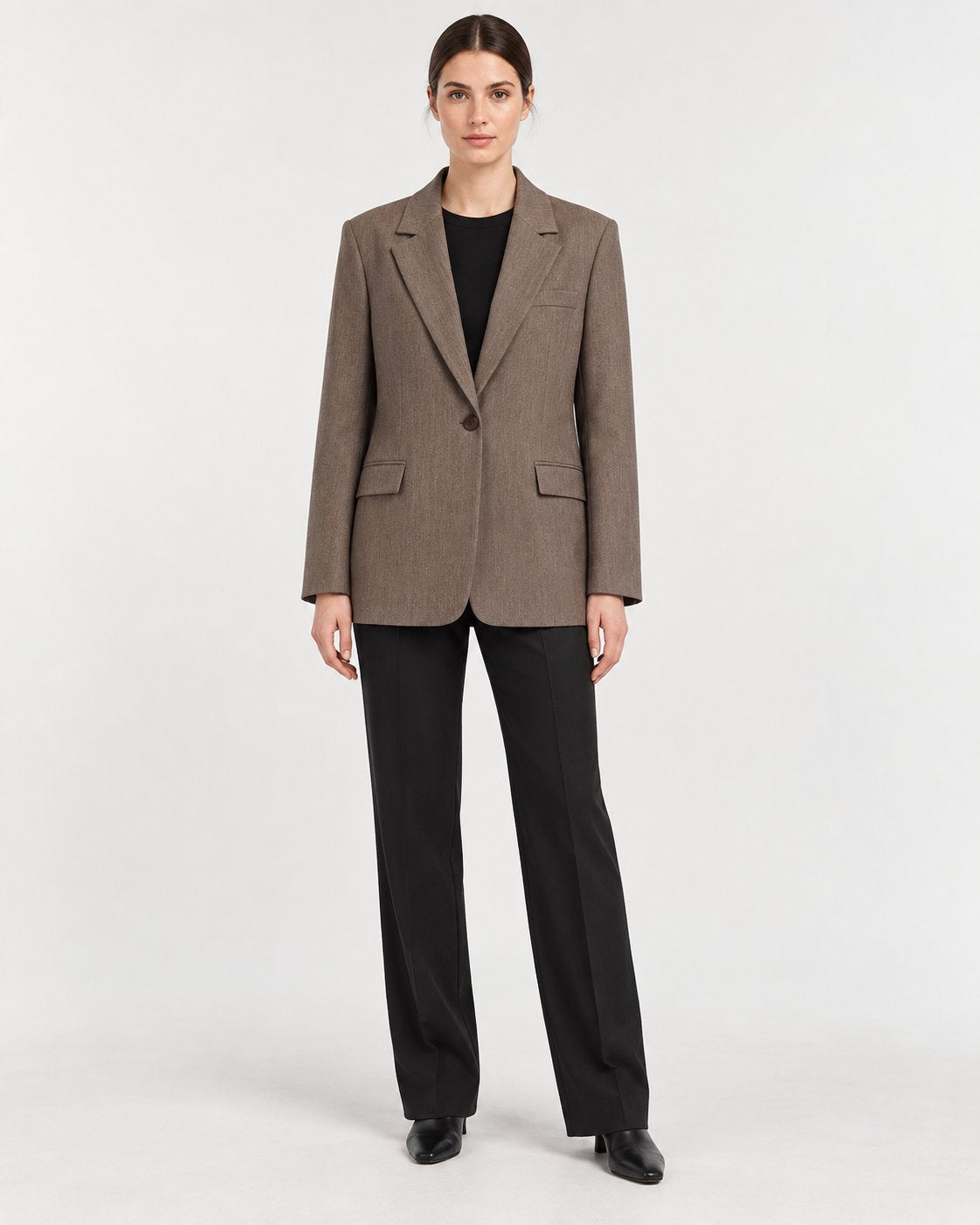 Blazer Mélange Cioccolato