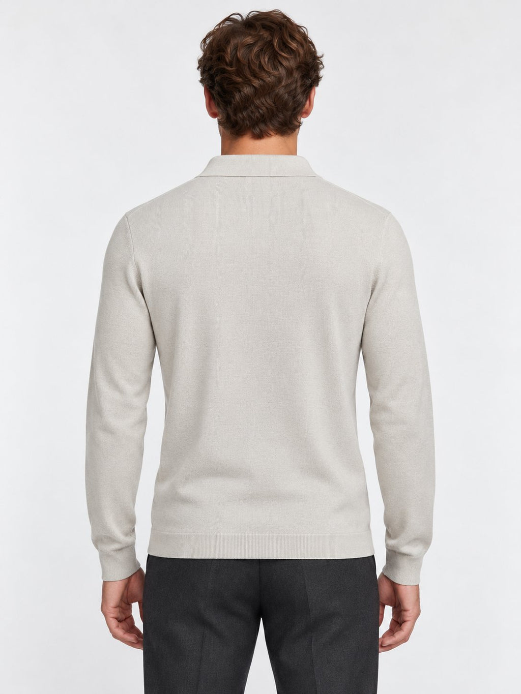Polo Uomo in Maglia Fine