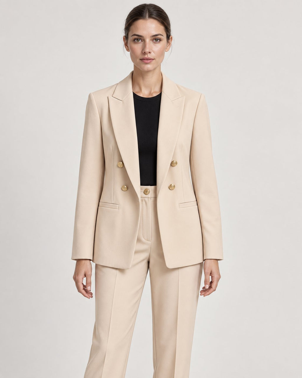 Blazer Doppiopetto Avorio